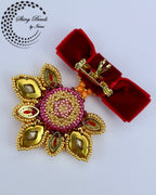 "SUNSET" BROOCH