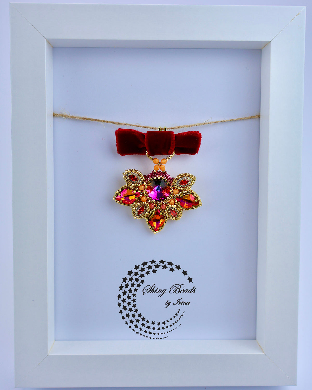 "SUNSET" BROOCH
