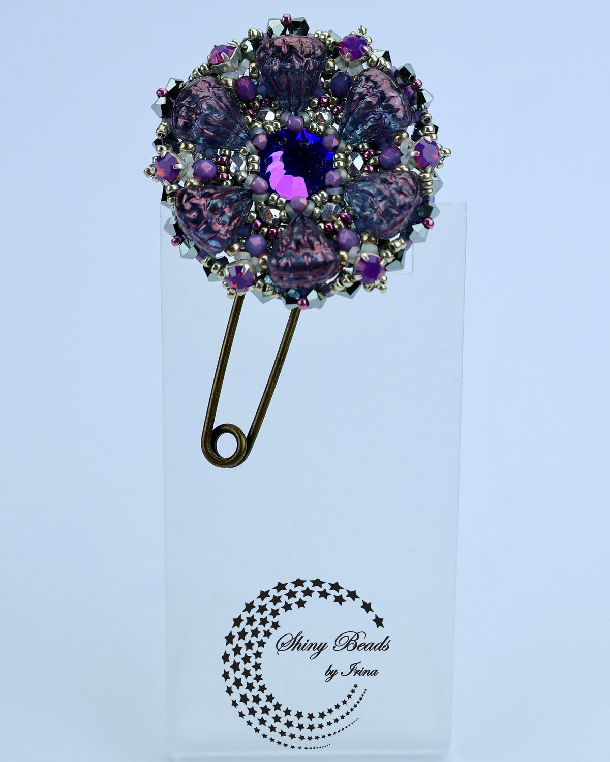 "FOREVER FLOWER" BROOCH