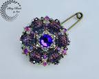"FOREVER FLOWER" BROOCH