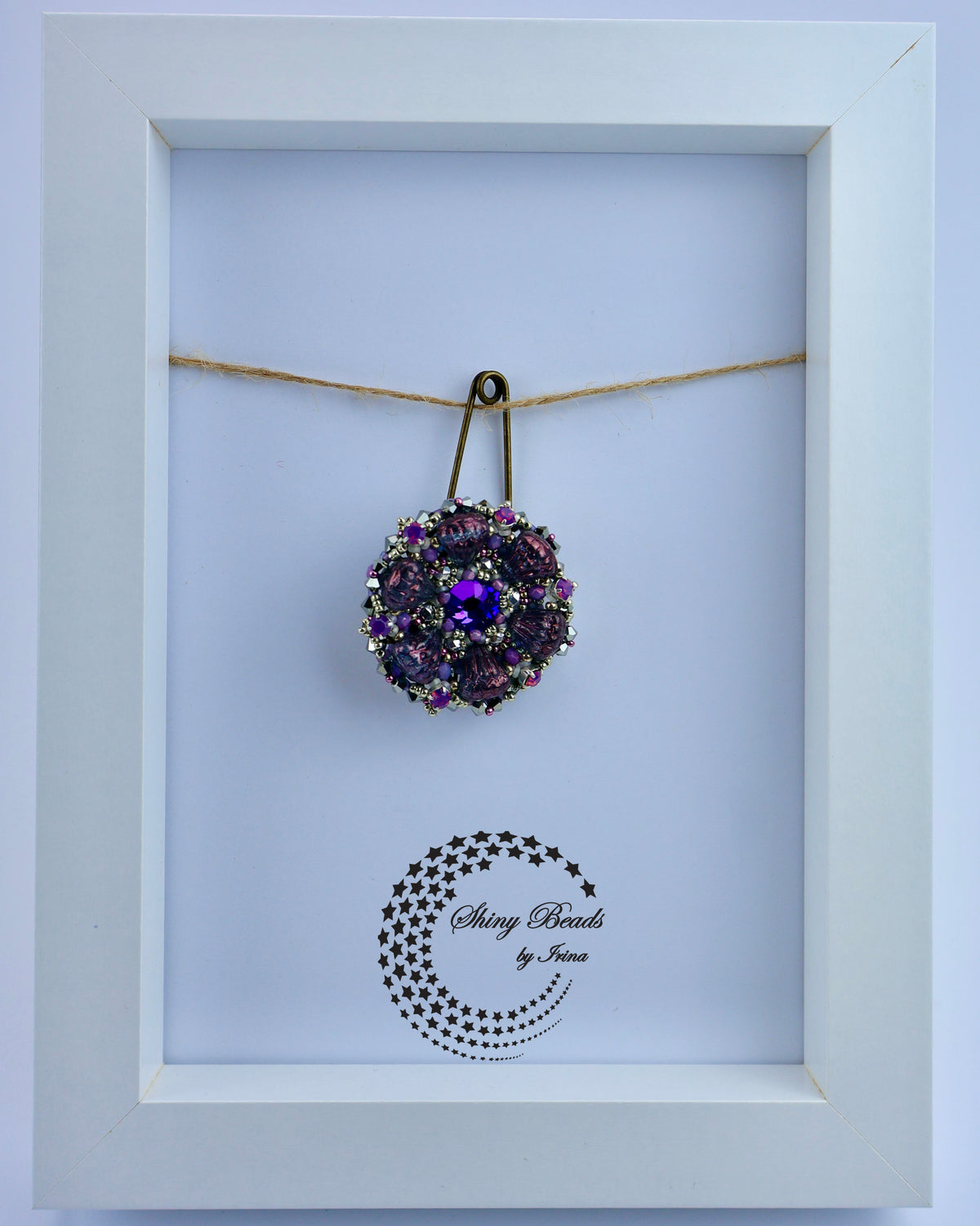 "FOREVER FLOWER" BROOCH