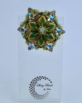 "BLOOMING STARS" BROOCH