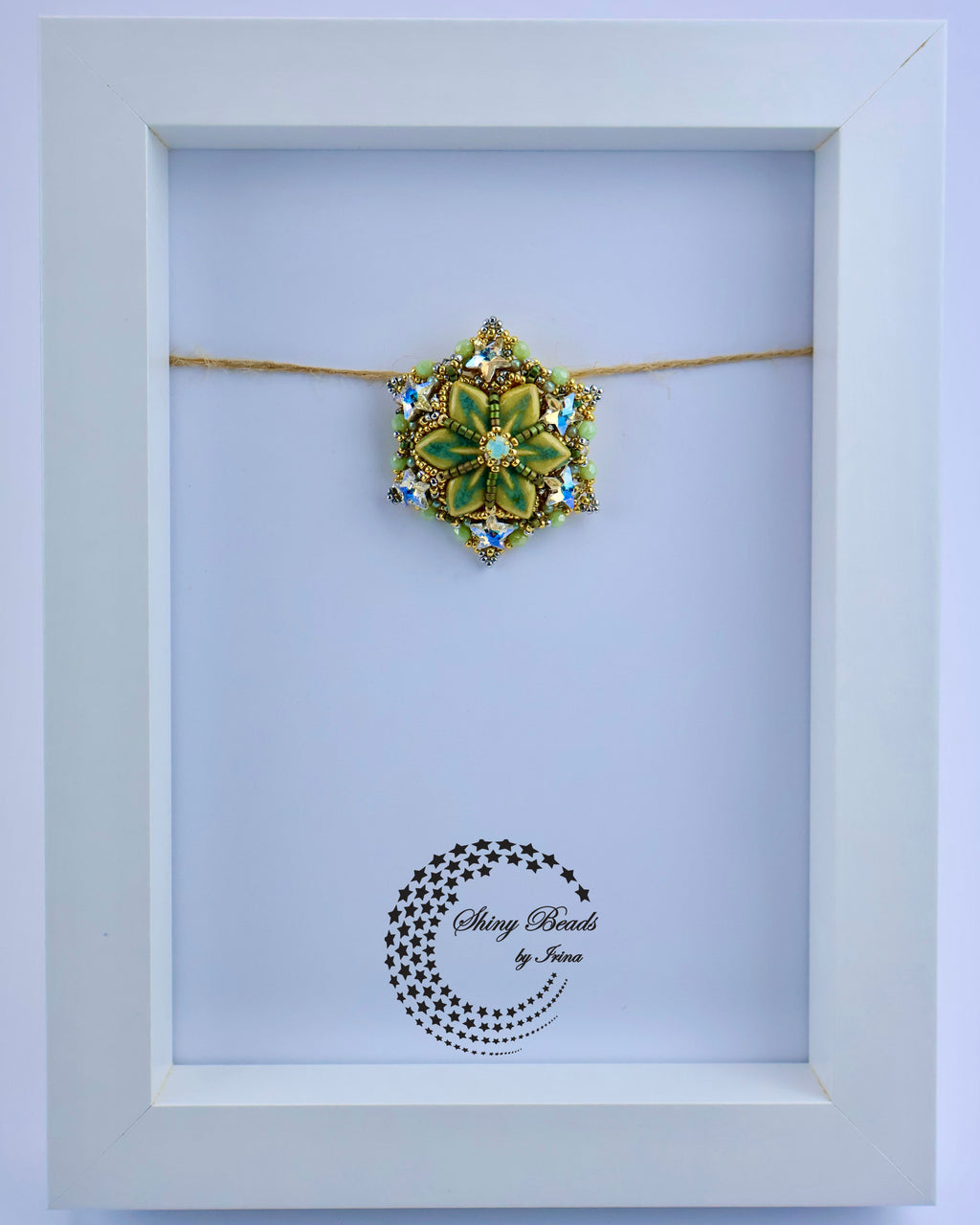 "BLOOMING STARS" BROOCH