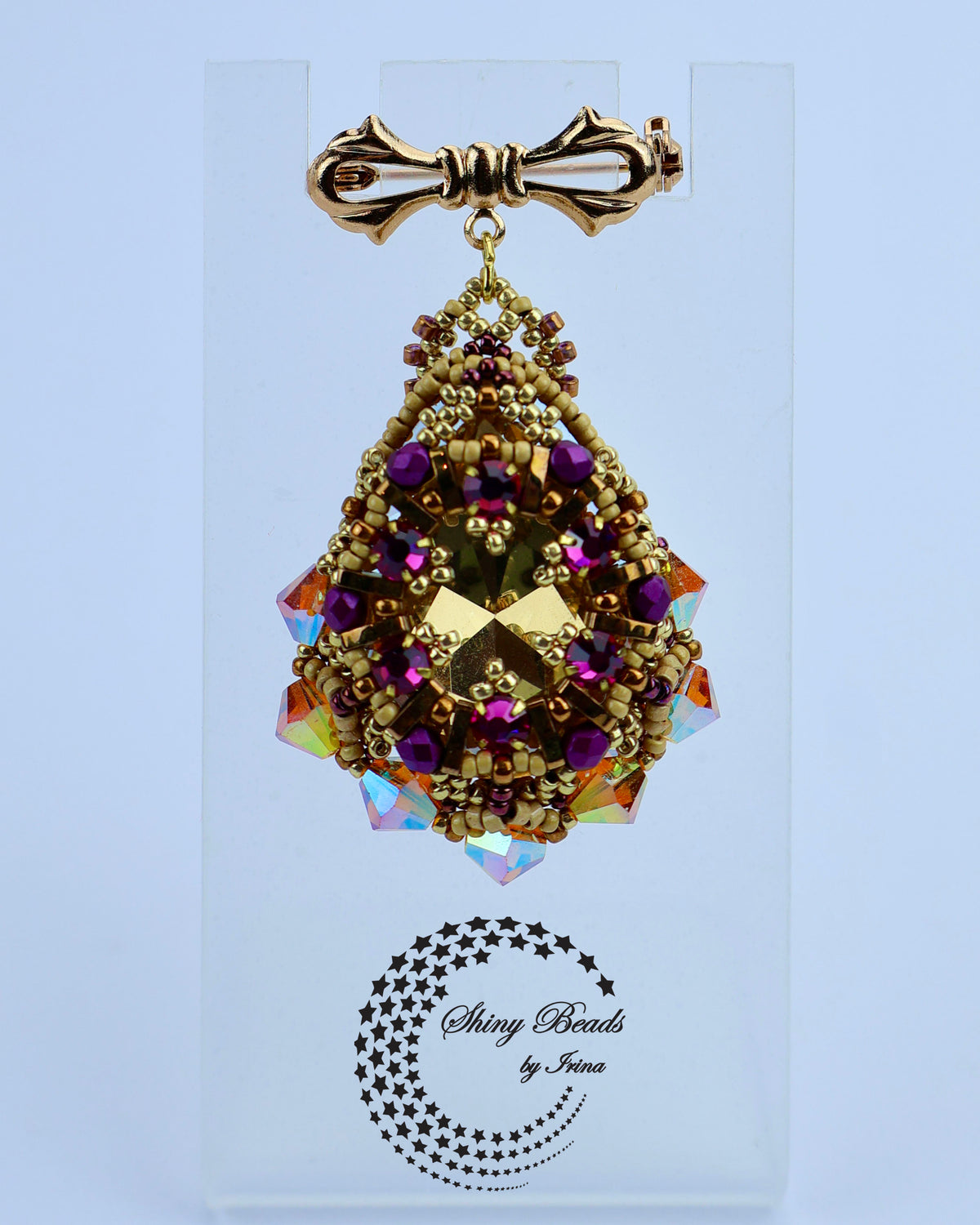 "DANGEROUS LOVE" BROOCH
