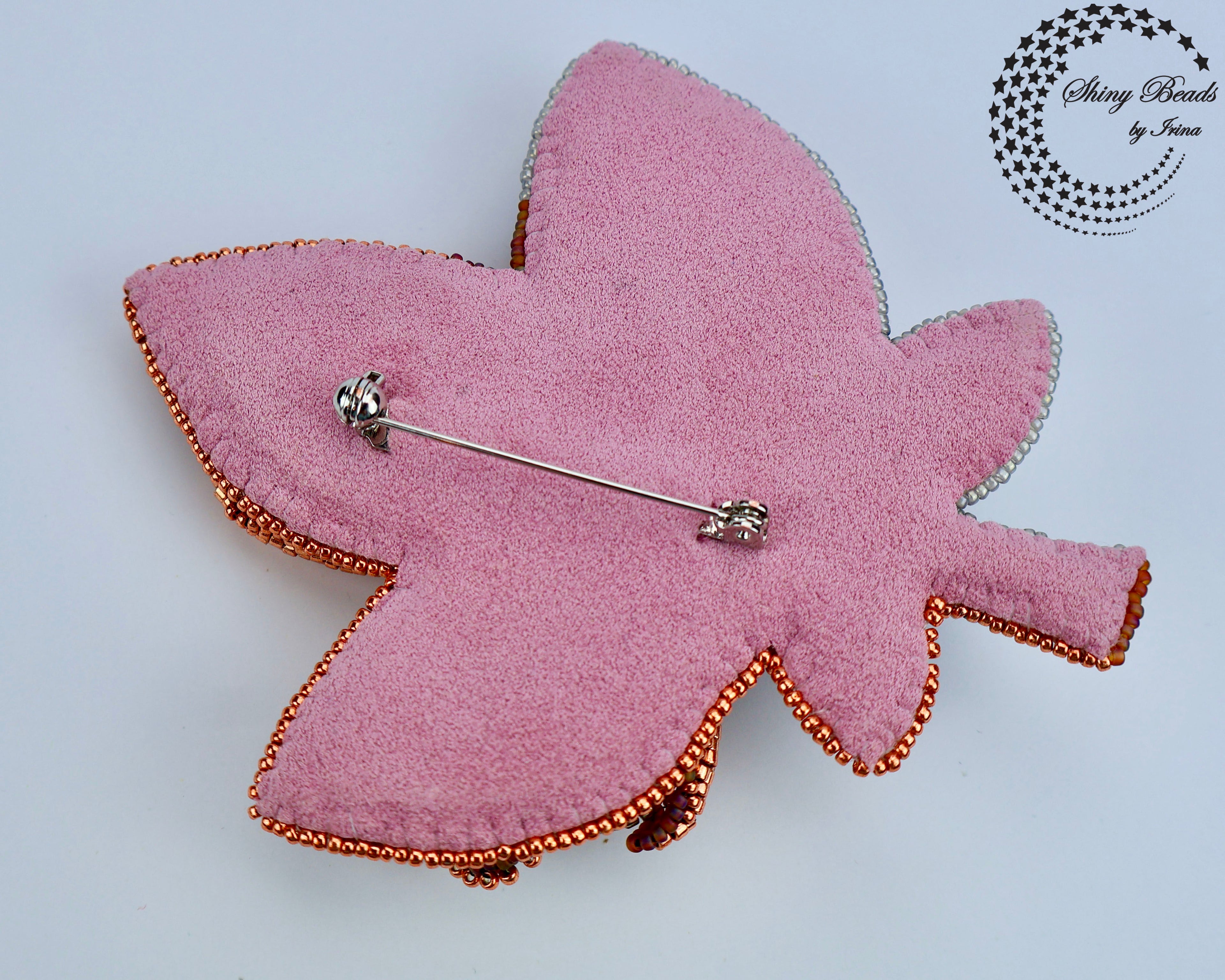 "AUTUMN LEAF " BROOCH