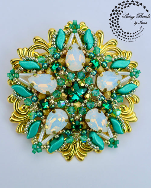 "CARLINA" BROOCH