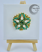 "CARLINA" BROOCH
