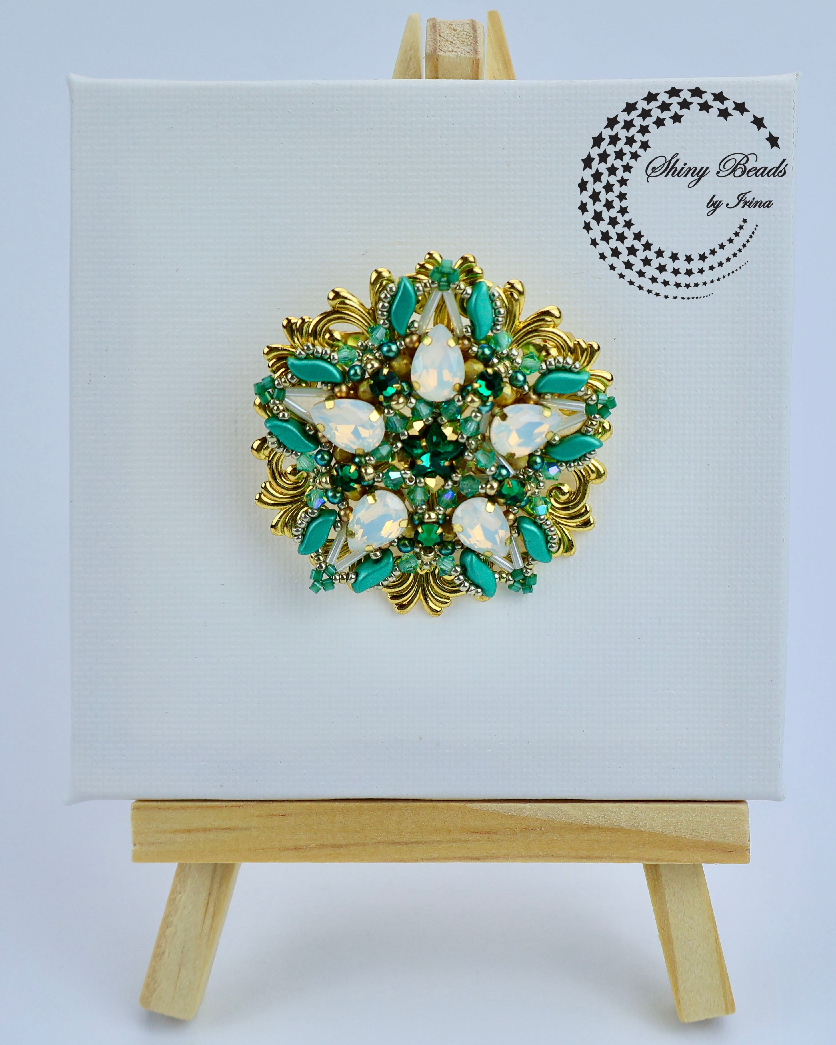 "CARLINA" BROOCH
