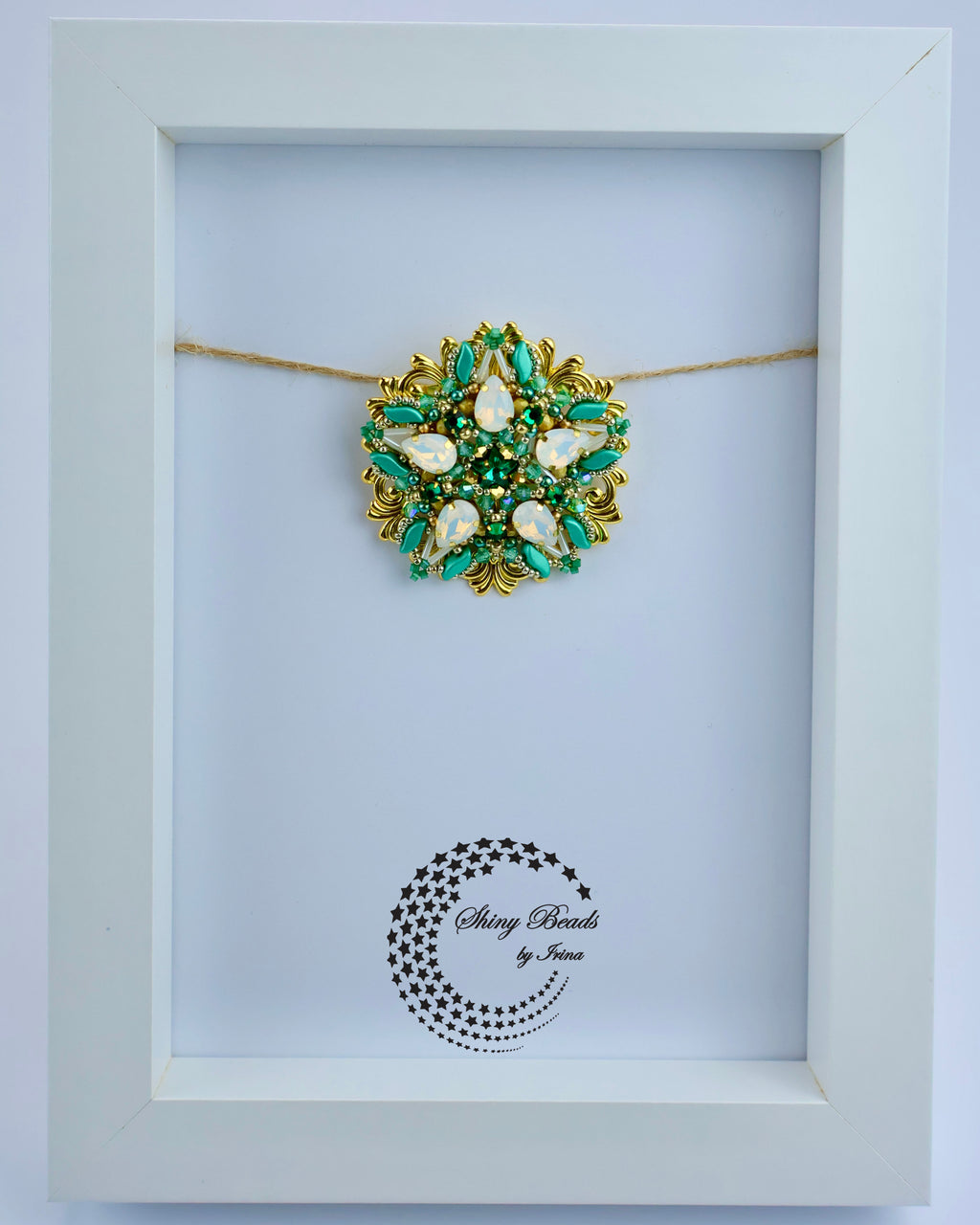 "CARLINA" BROOCH
