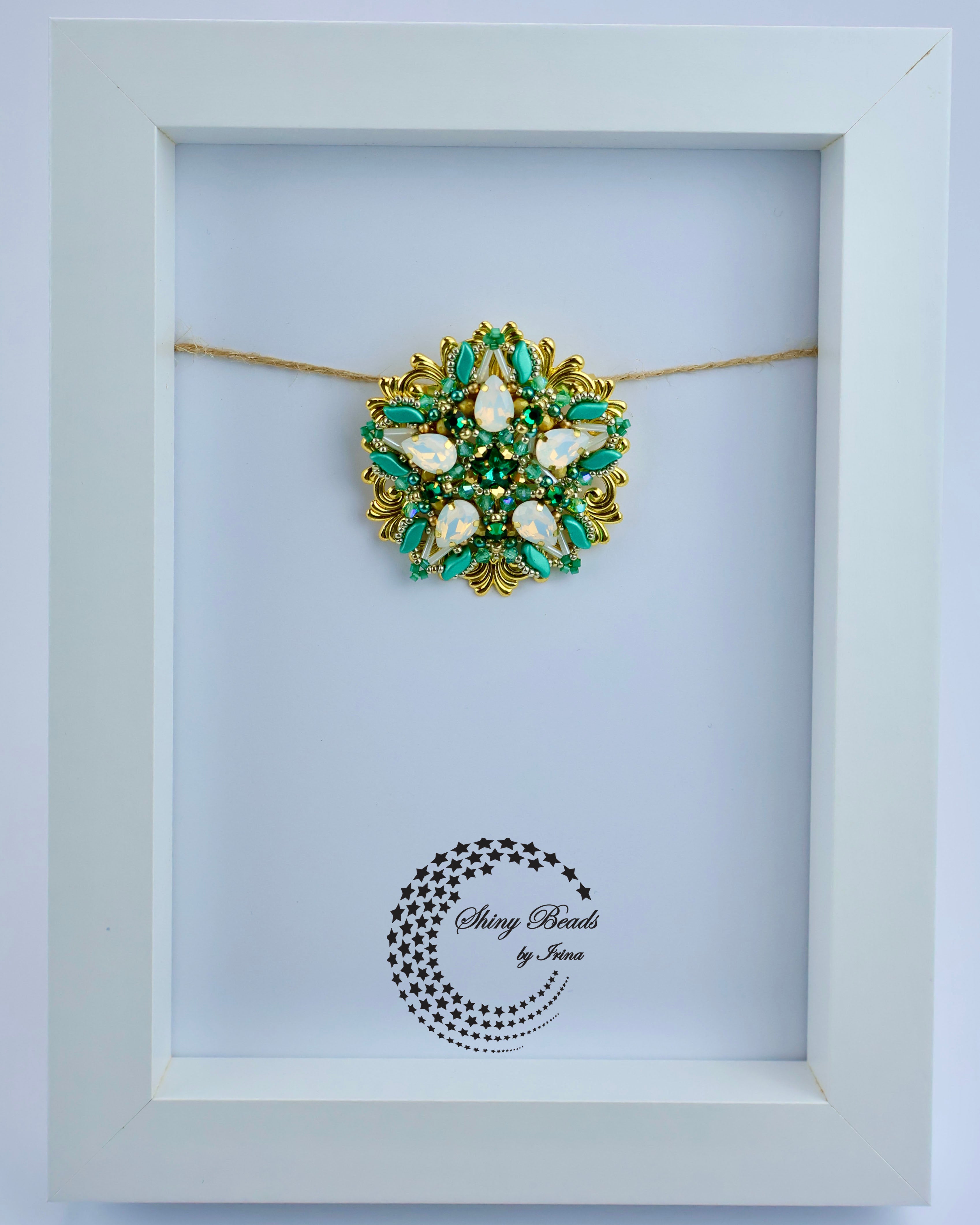 "CARLINA" BROOCH