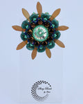 " BLEAU AIMABLE" BROOCH