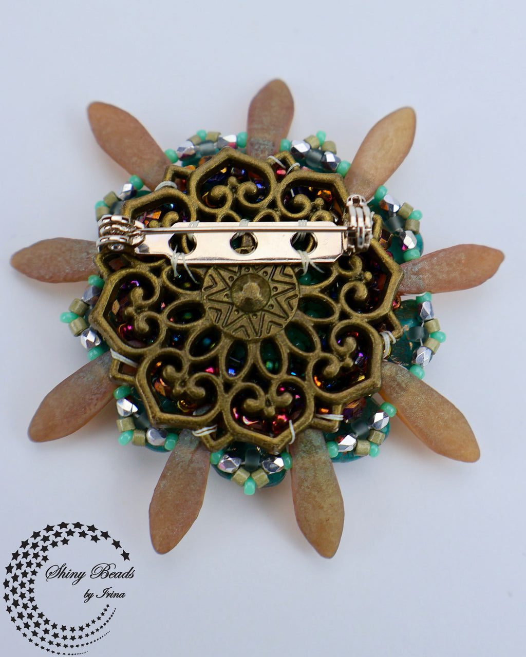 " BLEAU AIMABLE" BROOCH
