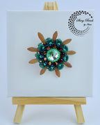 " BLEAU AIMABLE" BROOCH