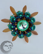 " BLEAU AIMABLE" BROOCH