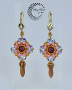 " SWEETIE PINK" EARRINGS