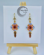 " SWEETIE PINK" EARRINGS