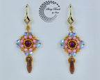 " SWEETIE PINK" EARRINGS