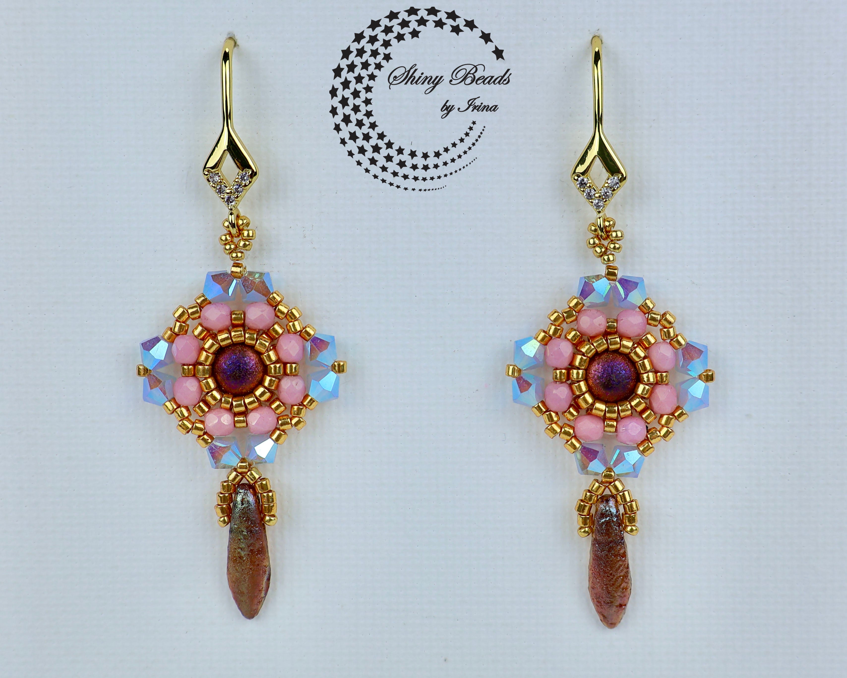 " SWEETIE PINK" EARRINGS