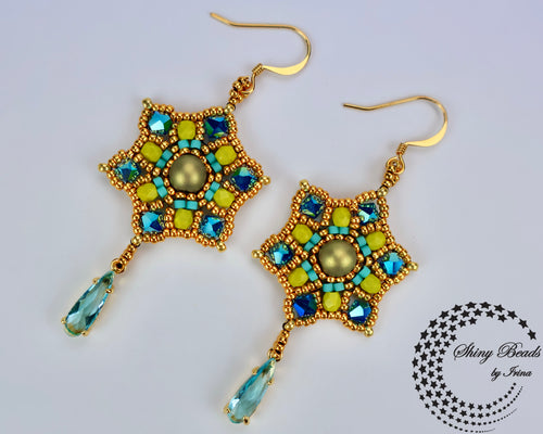 "CACTUS FLOWER" EARRINGS