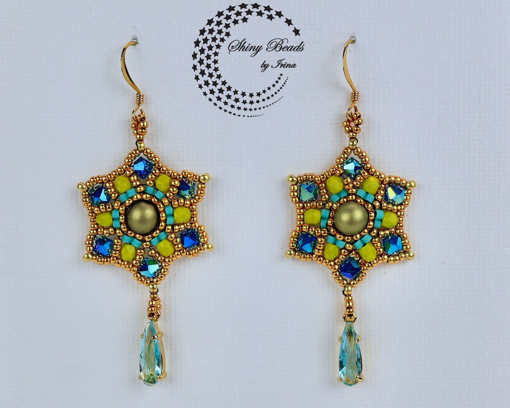 "CACTUS FLOWER" EARRINGS