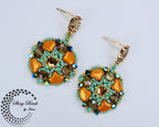 "GYPSUM PETALS" EARRINGS