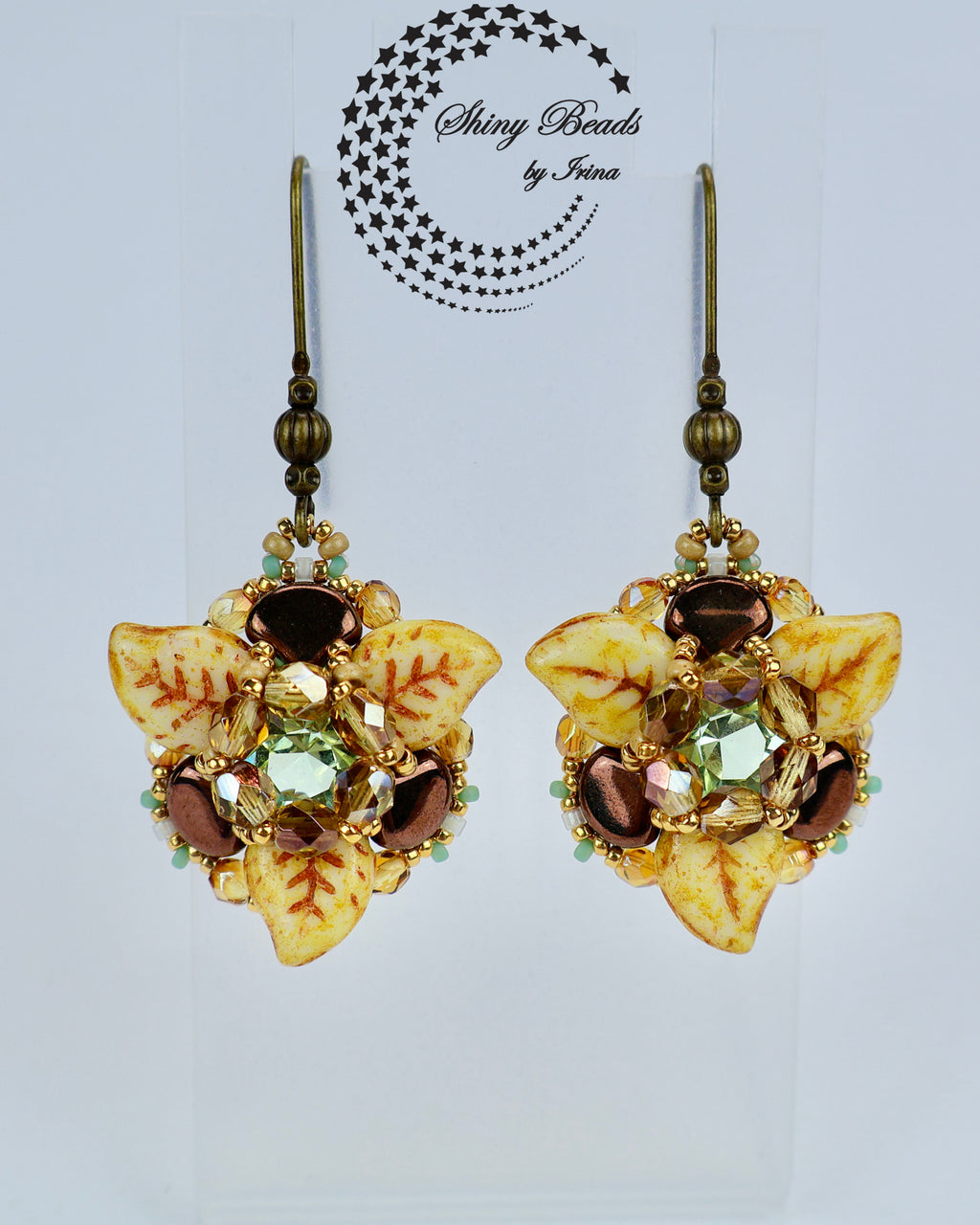 "AQUILA BROWN" EARRINGS