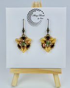 "AQUILA BROWN" EARRINGS