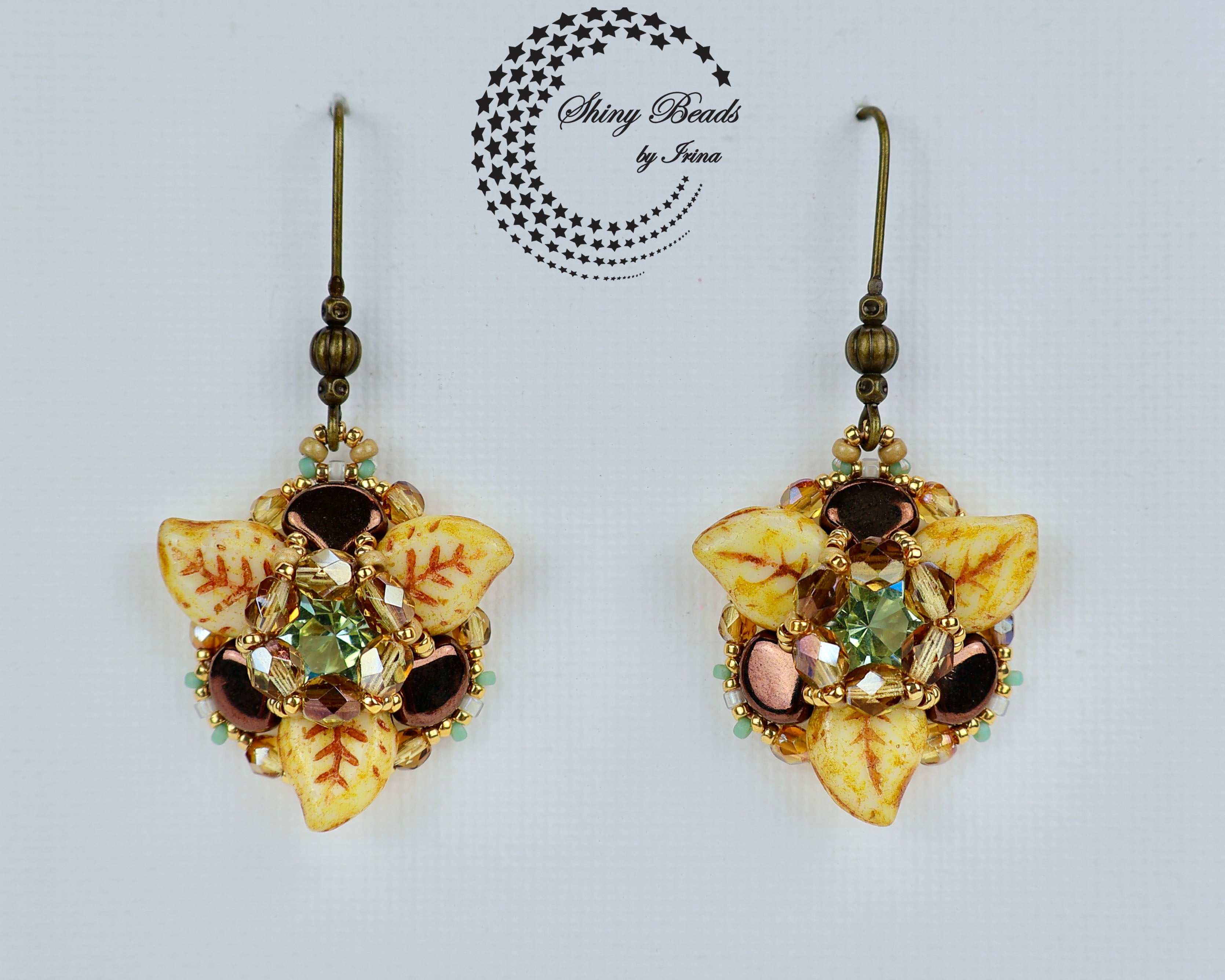 "AQUILA BROWN" EARRINGS
