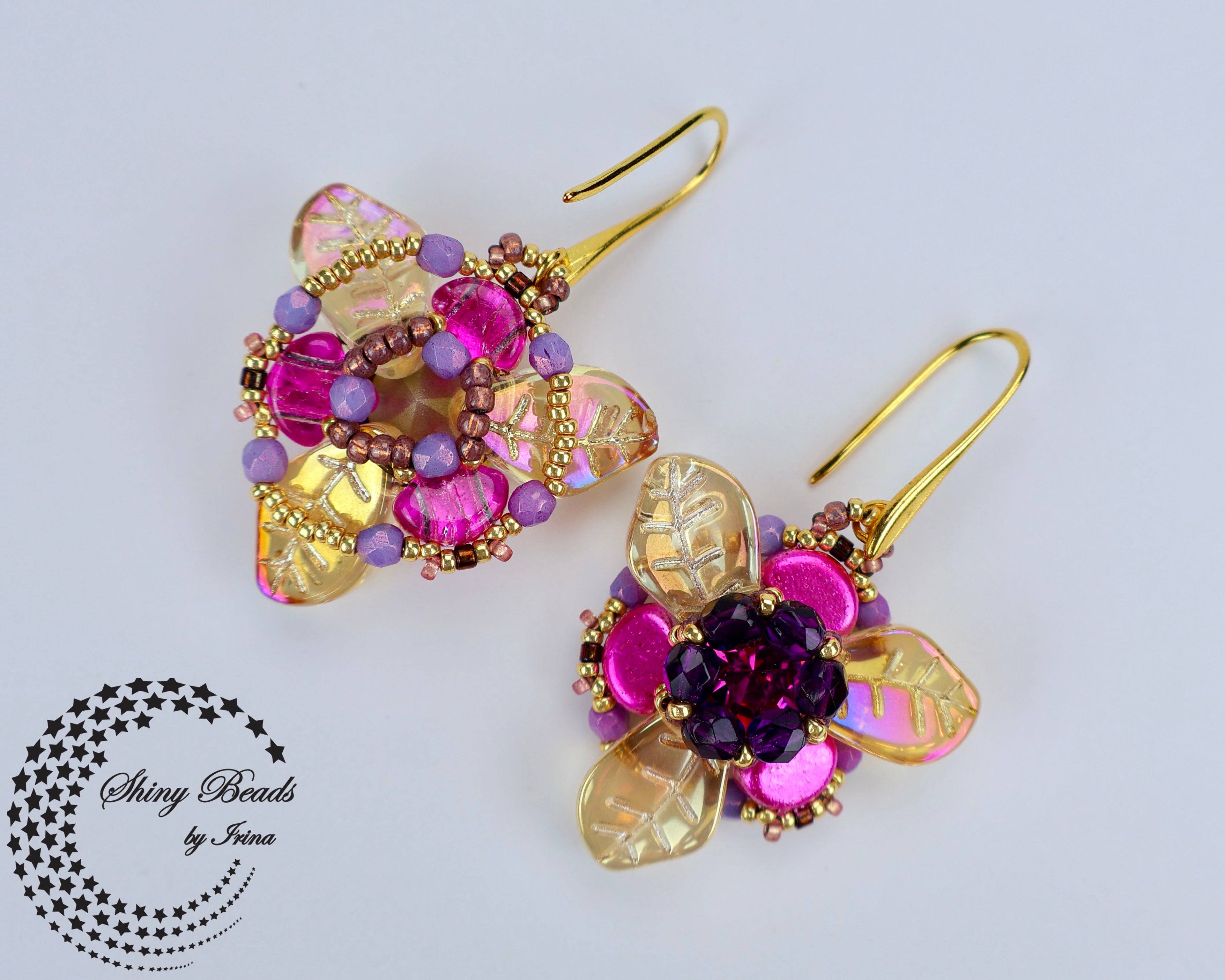 "AQUILA FUCSIA" EARRINGS