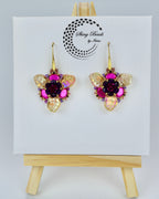 "AQUILA FUCSIA" EARRINGS