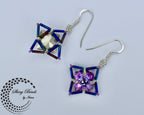 "FLOWER FIELDS PURPLE" EARRINGS