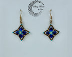 "FLOWER FIELDS BLUE" EARRINGS