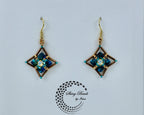 "FLOWER FIELDS TURQUOISE" EARRINGS