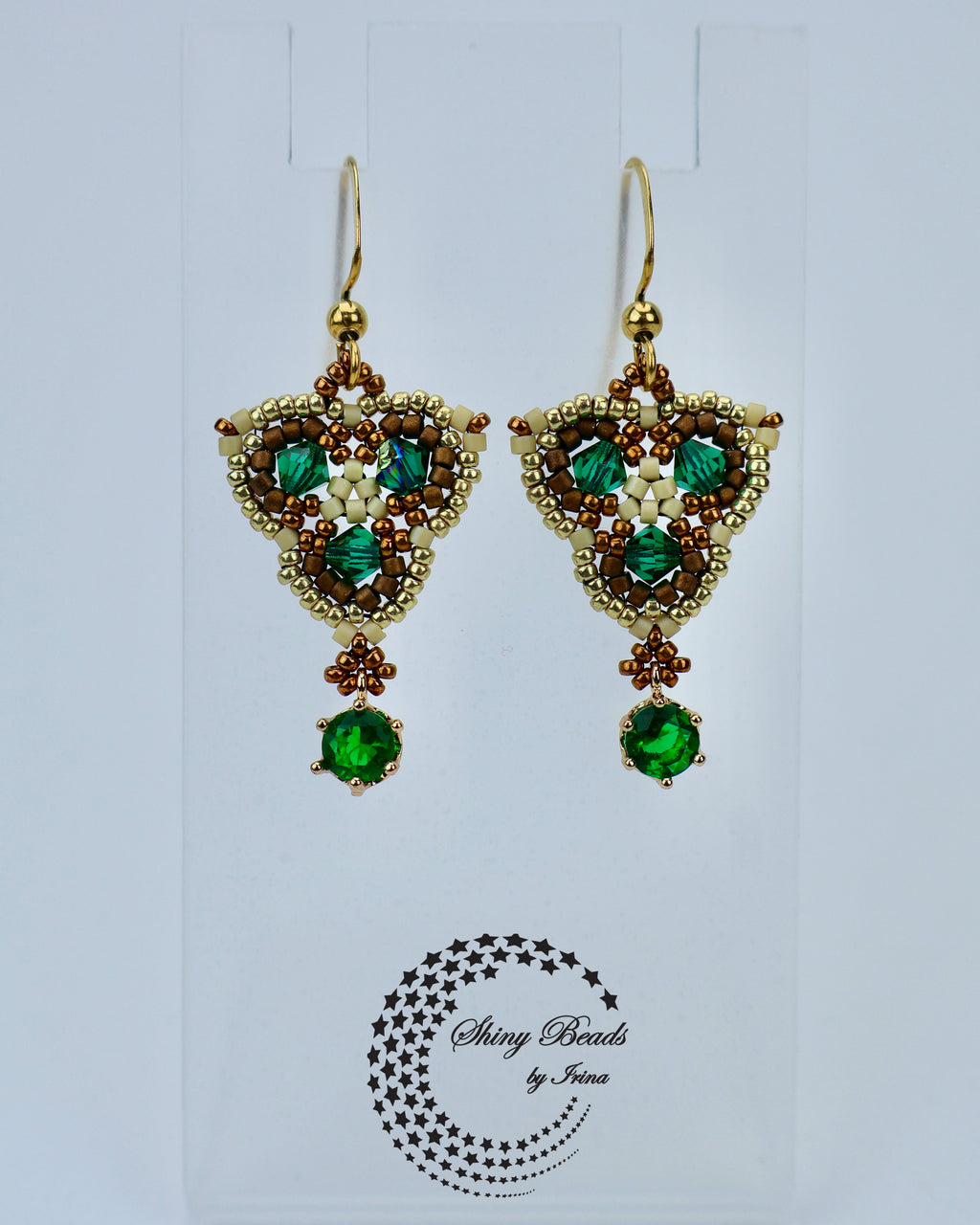 "FRIDA GREEN" EARRINGS