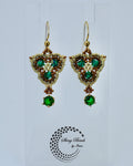"FRIDA GREEN" EARRINGS