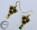 "FRIDA GREEN" EARRINGS