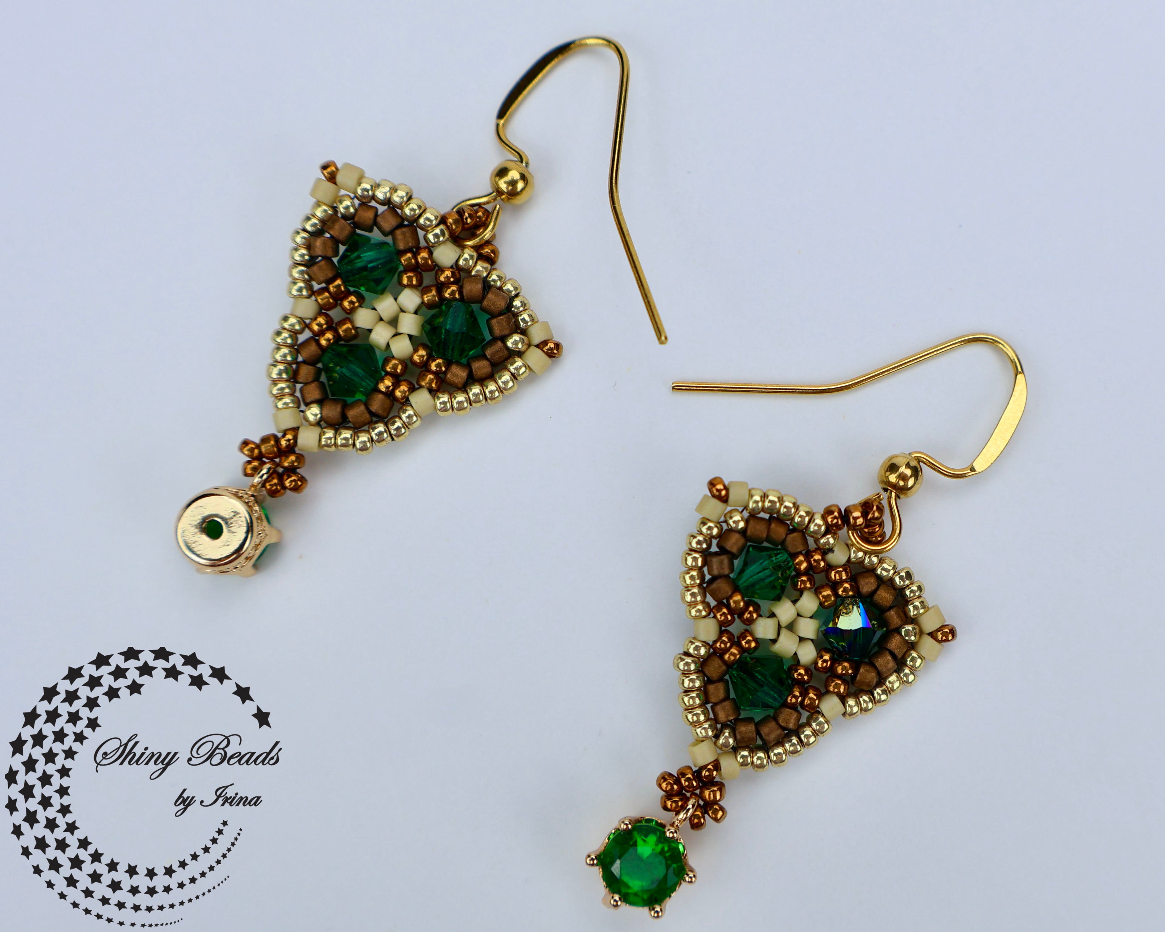 "FRIDA GREEN" EARRINGS