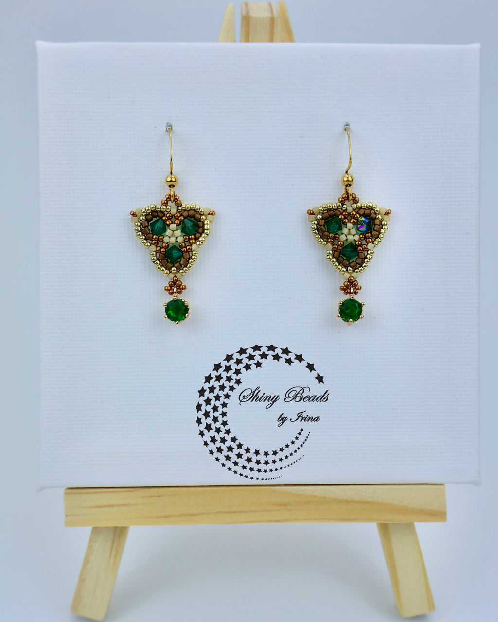 "FRIDA GREEN" EARRINGS
