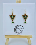 "FRIDA GREEN" EARRINGS