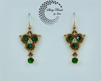 "FRIDA GREEN" EARRINGS