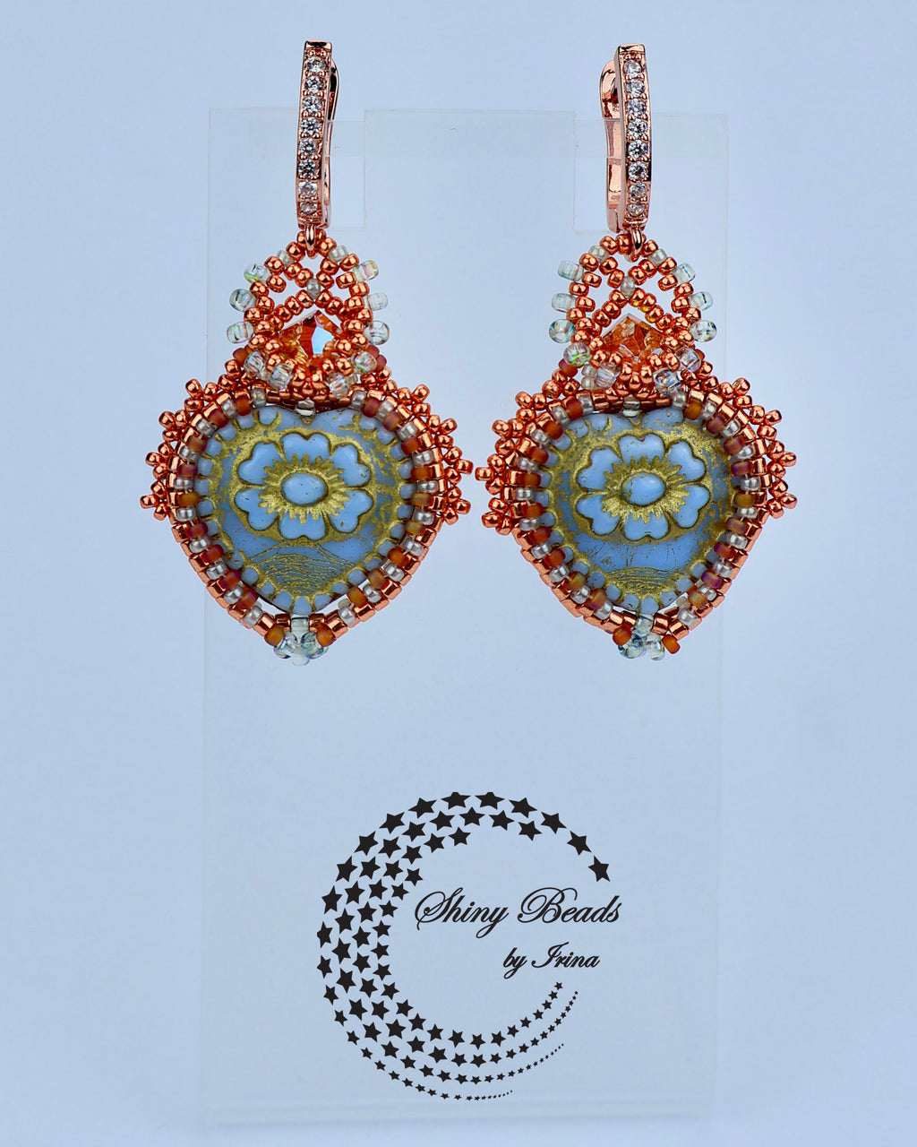 "CECILE'S HEART" EARRINGS