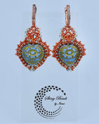 "CECILE'S HEART" EARRINGS