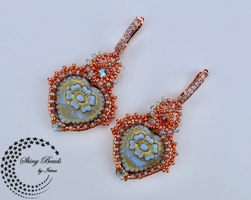 "CECILE'S HEART" EARRINGS