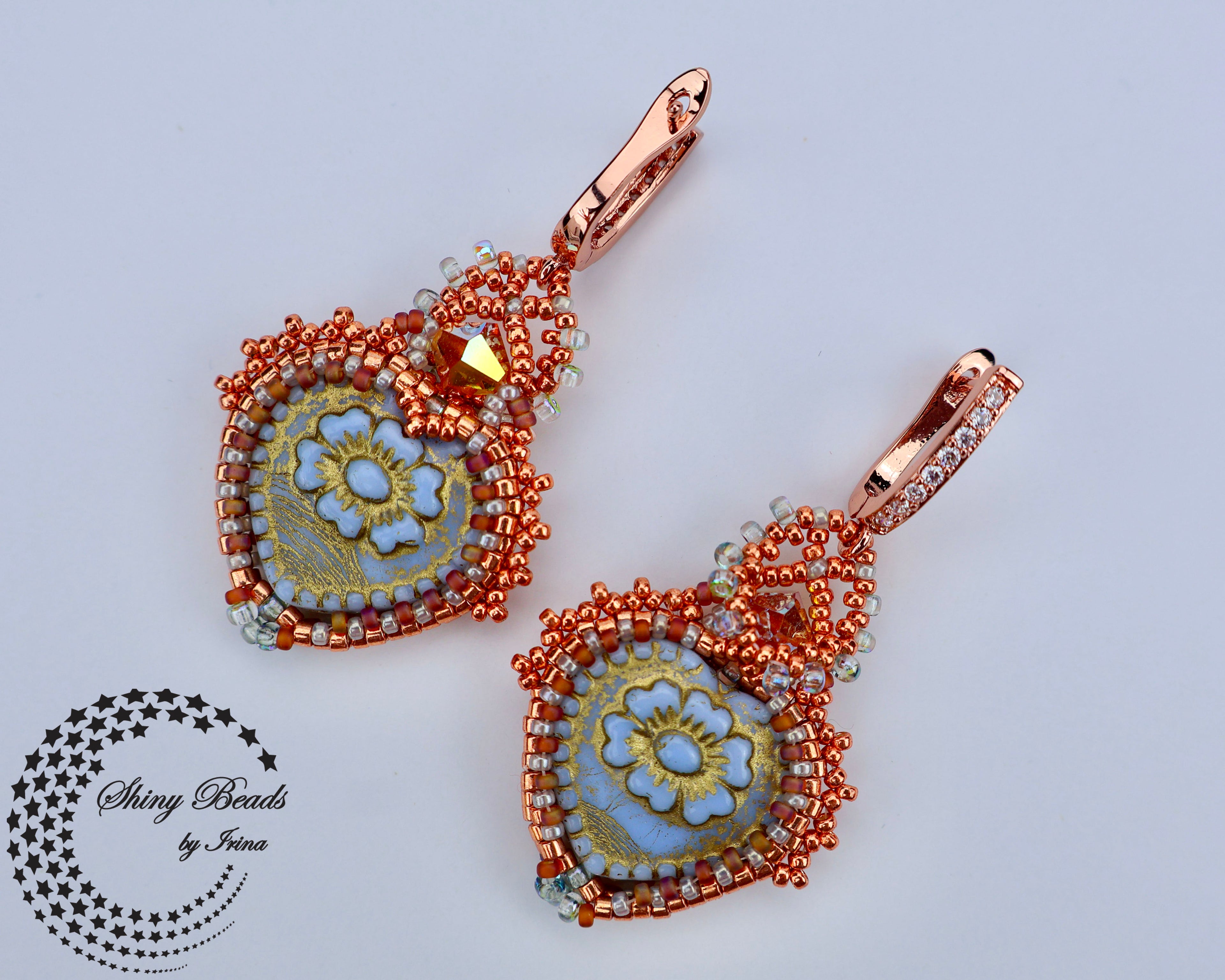 "CECILE'S HEART" EARRINGS