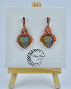 "CECILE'S HEART" EARRINGS
