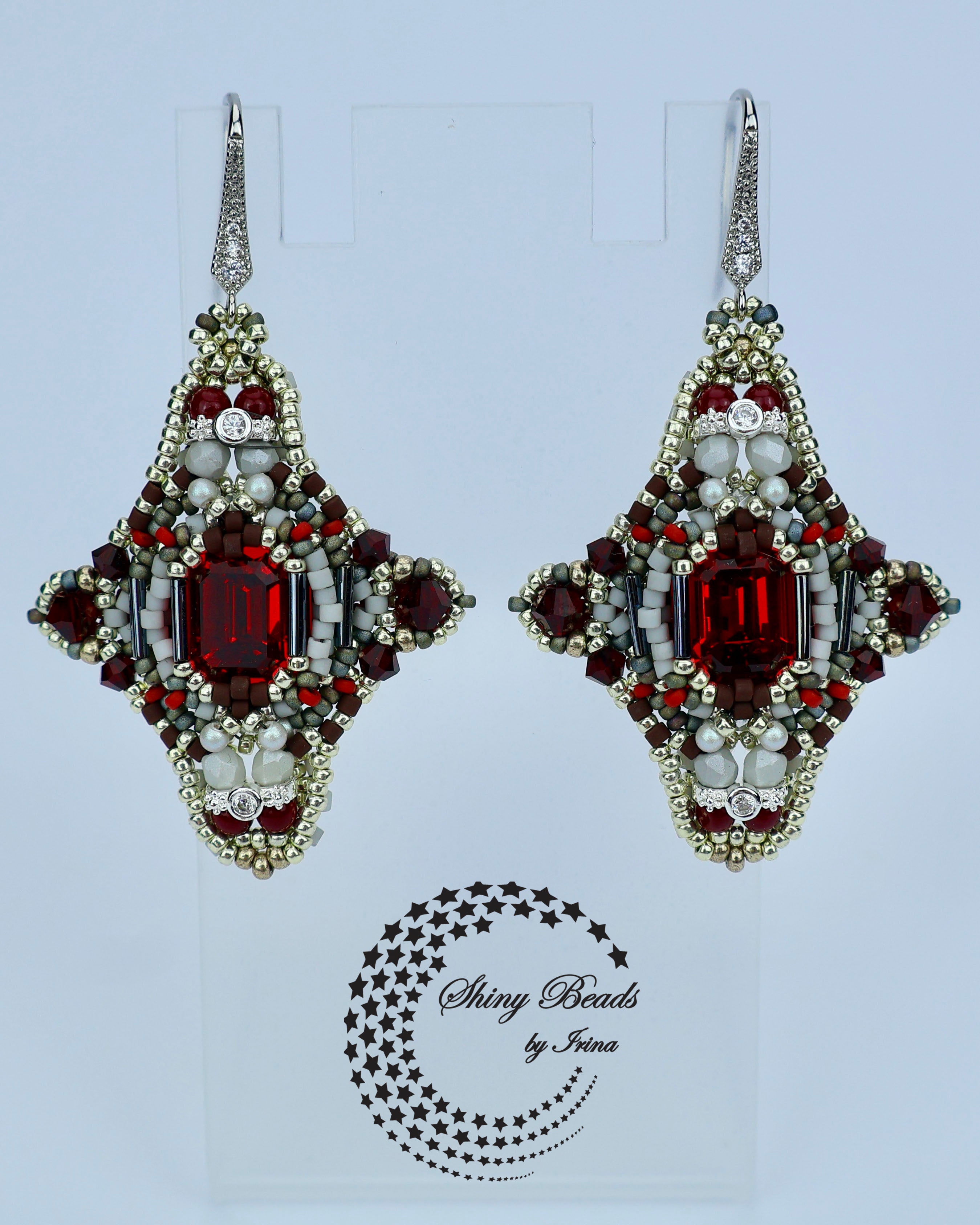 "GOTHIC DIAMOND" EARRINGS