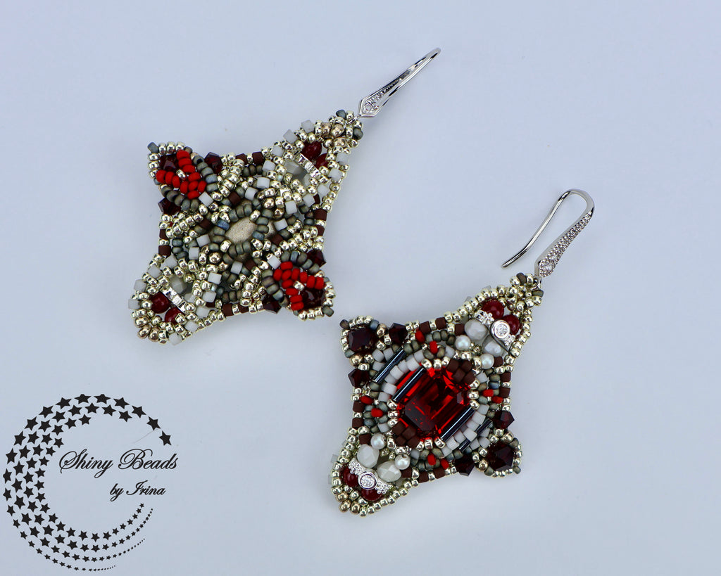 "GOTHIC DIAMOND" EARRINGS