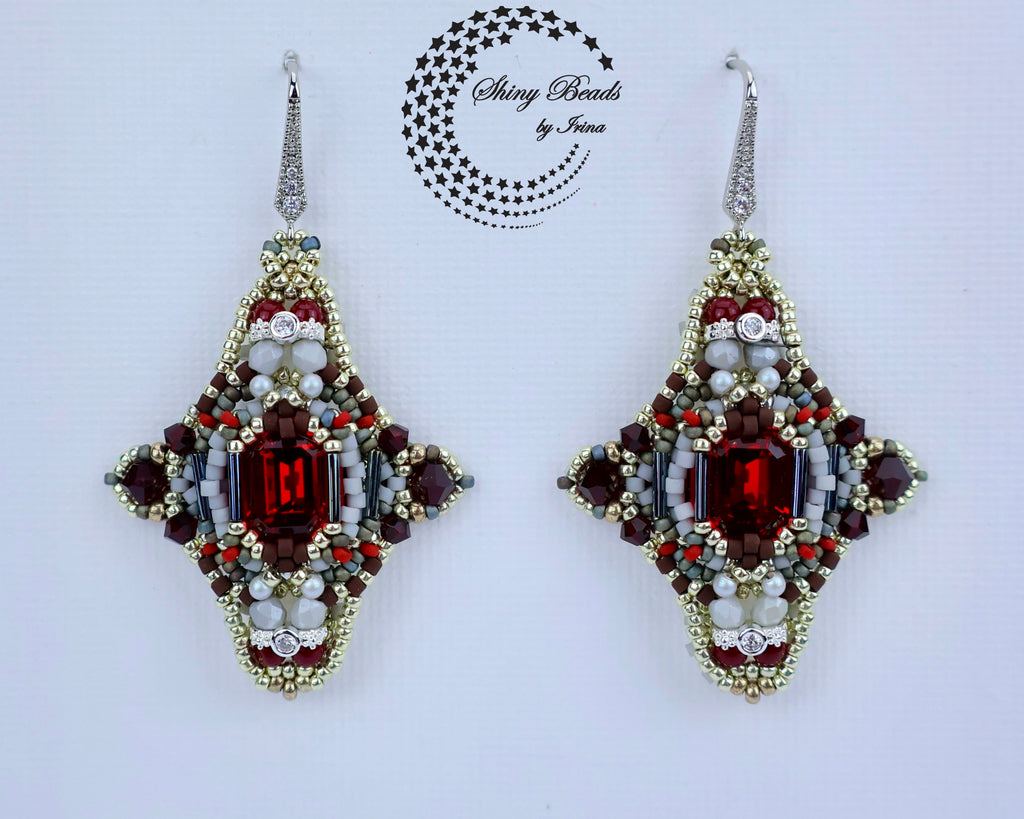 "GOTHIC DIAMOND" EARRINGS