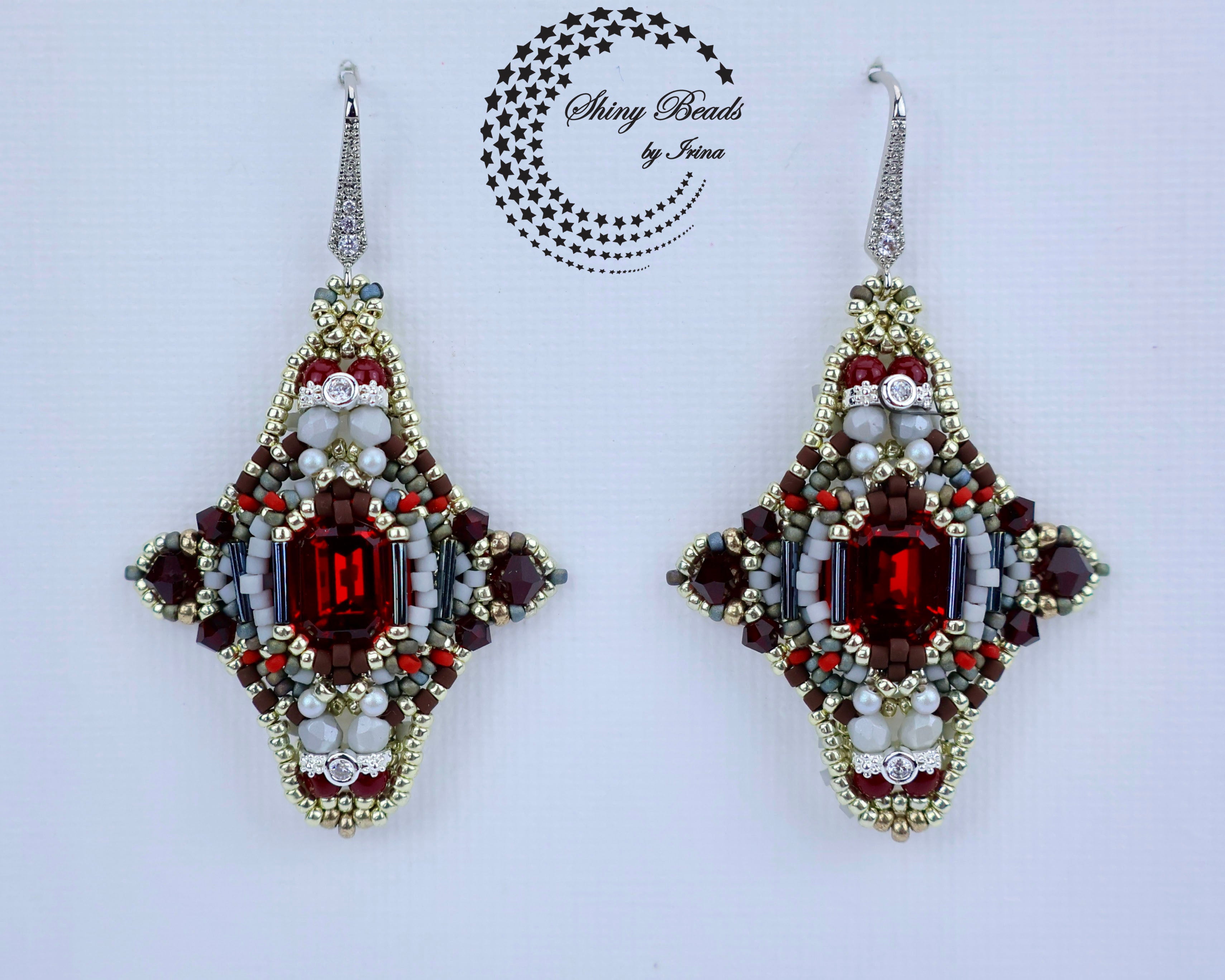 "GOTHIC DIAMOND" EARRINGS