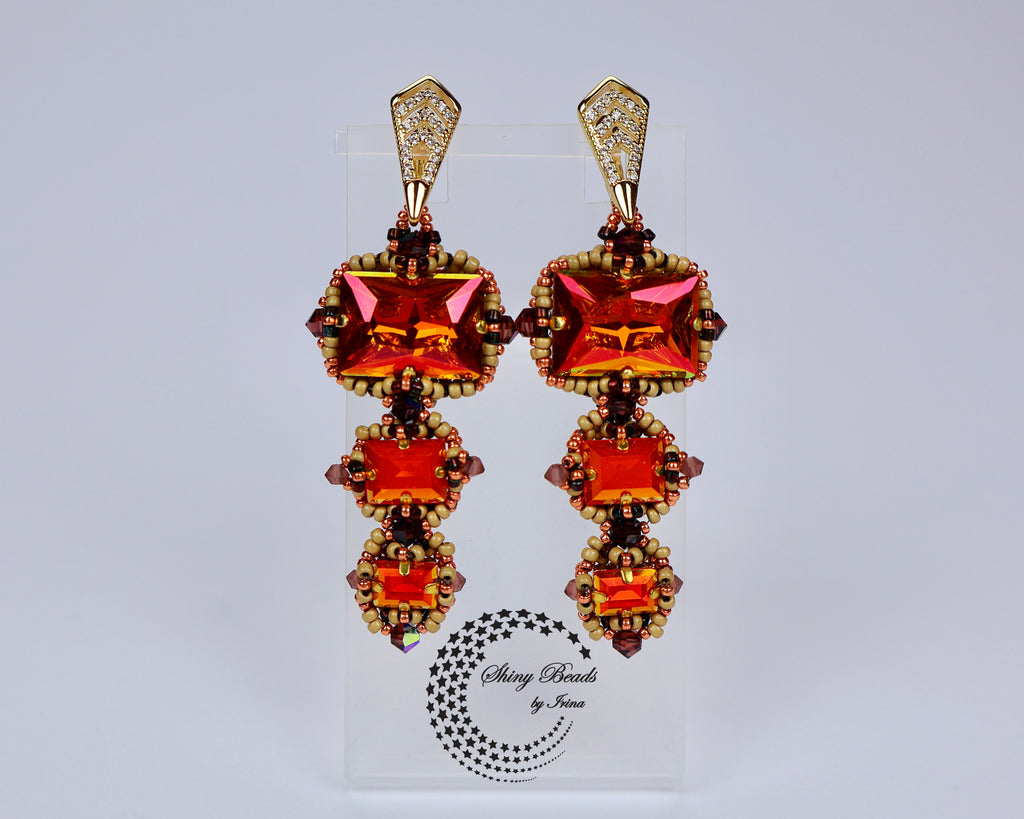 '' ORION'S BELT'' EARRINGS